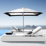 Méridienne Extérieure en Aluminium – Chaise Longue Moderne par Sigma