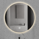 Miroir Mural Tactile Sans Cadre Yingjie avec Éclairage LED