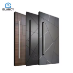 Portes d'Entrée Extérieures de Luxe en Aluminium Glancy
