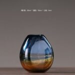 Vase en Verre Coloré - Élégance Simple pour Votre Intérieur