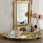 Plateau Miroir Rétro - Décoration de Style Européan
