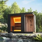 Sauna à Vapeur de Style Moderne Boyce – Détente de Luxe pour Votre Espace