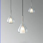 Lampe Suspendue Moderne en Verre Blanc LED, Style Nordique, Haute Luminosité